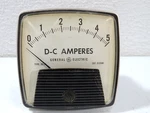 General Electric D0-91 Panel Meter D-c Amperes To 5. Fixed Price $21.95.