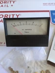 Square 2-1/2X4 Simpson 0-10 Ac Amps Amperes Analog Panel Meter 4804-40 Nos. Fixed Price $15.88.
