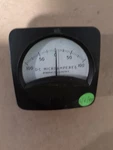 100-0-100 Dc D-c Microamperes General Electric Panel Gauge Square Meter. Fixed Price $17.50.