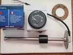 Fuel Tank Gauge Meter Sender 4" Stainless Wema Kus UPFR-BB-240-33 Black. Fixed Price $83.55.