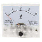 Uxcell 85C1-V Panel Dc Voltage Analog Gauge Voltmeter 0-20V White. Fixed Price $17.99.