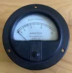 Vintage Simpson Model 36 0-15 Amperes Radio Frequency Gauge Steampunk. Fixed Price $14.99.