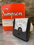 Simpson Dc Volts Gauge Model 1212C Pn: 09545. Fixed Price $31.95.