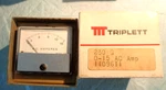 New In Box 4X4X4 Triplett Panel Meter Model 230G 0-15 Ac Amperes 1109611. Fixed Price $14.99.