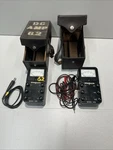 Simpson Vintage Meters Amp/volt With Boxes Set Of 2 Models 375 And 378. Fixed Price $40.00.