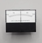 Modutec 100 Dc Microammeter Center Zero Analog Panel 2-7/8" Industrial. Fixed Price $19.99.