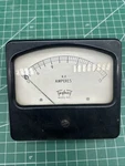 Vintage Triplett Panel Meter 440 Model Rf Amperes. Fixed Price $24.00.