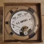 Simpson W-8061A-6 Panel Meter 0-400 Dc Amperes FS=50MV, 2257, 321-LH. Fixed Price $39.95.