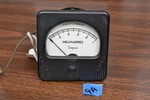Simpson Lighted Square Panel Meter 0-1 Dc Ma Milliampers 1000UA (lot 9A). Fixed Price $35.00.