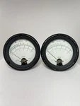 Vintage Phaostron Ohms Ruggedized Meters 400-11499 No. 90 0-2.5 3K-0 Ac Dc. Fixed Price $29.95.