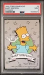 Don't Have Cow, Man 1990 Topps Simpsons Sticker #4 Bart Rc Psa Mint. Fixed Price $79.00.