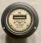 Waterproof Marine Jbt Frequency Meter Model 33-FHXX Gauge 380-420 Cps 100-130V. Fixed Price $15.00.