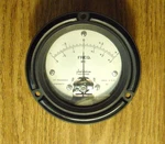 Frequency Deviation +3 / -3 Megacycles Panel Meter Phaostron 310-05472. Fixed Price $22.50.