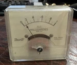 Vintage Shurite Model 650 0-1 D.c. Milliamperes Panel Meter Gauge New Haven Ct. Fixed Price $24.99.