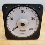 Crompton 007-05AA-EYRL Ansi Switchboard Meter, Es. 0-50 Millivolts Dc Used. Fixed Price $27.07.