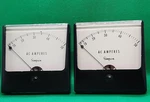 Lot Of 2- Simpson QC4683 329 Ac Analog Panel Meter Rc 5-3. Fixed Price $49.99.