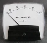 A-c Amperes Amps Meter 100A Vintage Type 171 / FS=5 14C12. Fixed Price $15.00.