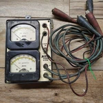 Vintage King Model G-224 Dc Volts & Amperes Meter Box Untested. Fixed Price $49.95.