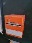 Simpson Catalog 03616, Model 109ET, Elapsed Time Meter, 10-80 Volt Dc, New!. Fixed Price $23.00.