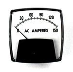 Yokogawa Panel Meter Gauge Yew 2503000FAXX 0-150 Ac Amperes. Fixed Price $39.99.