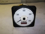 Asco 077-DI 0-800 Amperes Panel Meter 120 Vac. Fixed Price $71.99.