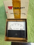 Triplett 0-40 Volts Ac Panel Meter. Fixed Price $17.98.