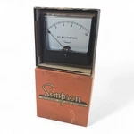 Vintage Simpson Dc Meter 1327 0-1 Milliamps New Box. Fixed Price $29.99.