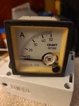 Chint 99T666 Ammeter 0-50A. Fixed Price $10.95.