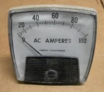 Yokogawa 250340LSPK7 Panel Meter 0-100 Ac Amperes. Fixed Price $19.00.