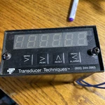 Transducer Techniques DPM-3 Digital Panel Meter (86-264VAC). Fixed Price $130.00.