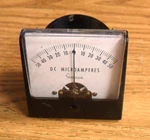 Dc / -50UA Deviation Micro-ammeter Analog Panel Meter- Simpson. Fixed Price $27.50.