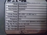 Eaton 250/260 IQ250MA65100. Fixed Price $699.00.