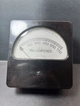 Burlington Model 141B Dc - 750 Milliamperes Vintage Meter 4" Square. Fixed Price $14.95.
