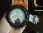 Vintage Simpson Amperes Gauge Model 55 Ac 0-200 Nos. Fixed Price $34.95.