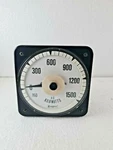 Crompton 077-055A-FA Wattmeter Panel 1500 Kilowatts. Fixed Price $162.00.