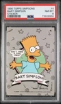 Don't Have Cow, Man! 1990 Topps Simpsons Stickers #4 Bart Psa 8 Nm-mt. Fixed Price $40.00.