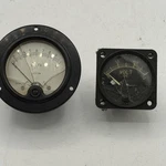 Wwii Military Electrical Panel Meters Lot Weston Ac Volt Italian Dc Gauge. Fixed Price $20.00.