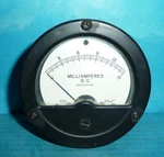 Wacline 3143A Model Aed Dc Milliamperes Panel Meter Sealed 0-15MA 1/2IN. Fixed Price $17.95.