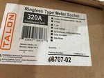 New Siemens 48707-02 Phase 320A Continuous 600V Ringless Meter Socket. Fixed Price $800.00.