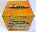 Simpson 1327 17730 Modified Panel Meter For Coating Thickness. Fixed Price $77.33.