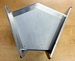 Hoffman F44WE45SS - Nvent Stainless Steel Degree Elbow 4X4 *new No Box*. Fixed Price $292.68.
