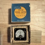 Calrad CMO-38-2 0-100 Ma Panel Meter 1.75" X Vintage Untested. Fixed Price $30.00.