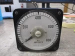 Ac Ammeter 103131LSSN7PRB/P Range: 0-800A Used. Fixed Price $40.00.