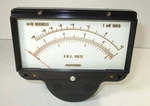 Hewlett Packard Model 1120-0352 R.m.s Volts & Decibels 4-5/8" X 4" Panel Meter. Fixed Price $15.00.