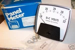 50-162011NLNL2LES General Electric 16-32 Dc Volts Panel Meter 3-1/2" Face Nos. Fixed Price $32.83.