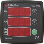 Datakom DM-0301 Single-phase Digital Multimeter Panel, 170-275V Power Supply. Fixed Price $96.00.