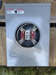 Milbank 200 Amp 600 Volt Terminal Ringtype Underground Meter Socket U4518-O-W. Fixed Price $65.64.