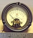 Vintage Radio Engineering Labs 20-013161 Fs = 1MA Volts Dc Meter. Fixed Price $12.00.