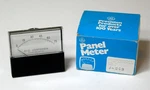 General Electric JM-243 Panel Meter 0-75 Dc Amperes New In Box. Fixed Price $15.00.